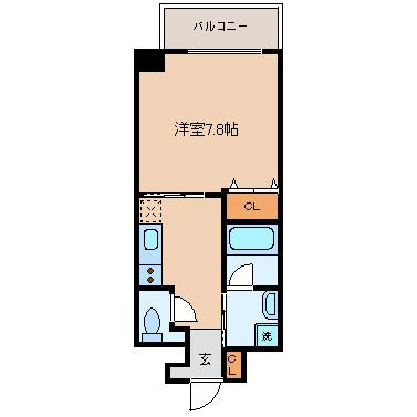 【間取り】 | ソレイユ中崎