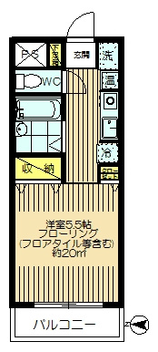 ジュネス桜ヶ丘の間取り|インターネット無料【ジュネス桜ヶ丘】