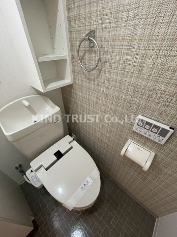 マティエール東梅田のトイレ|コンパクトで使いやすいトイレです