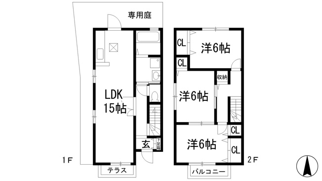 【間取り】 | ネオ中北