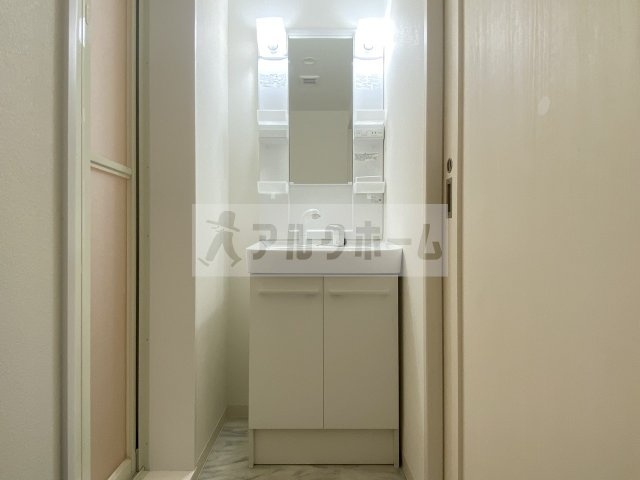 ステラウッド道明寺2の独立洗面台