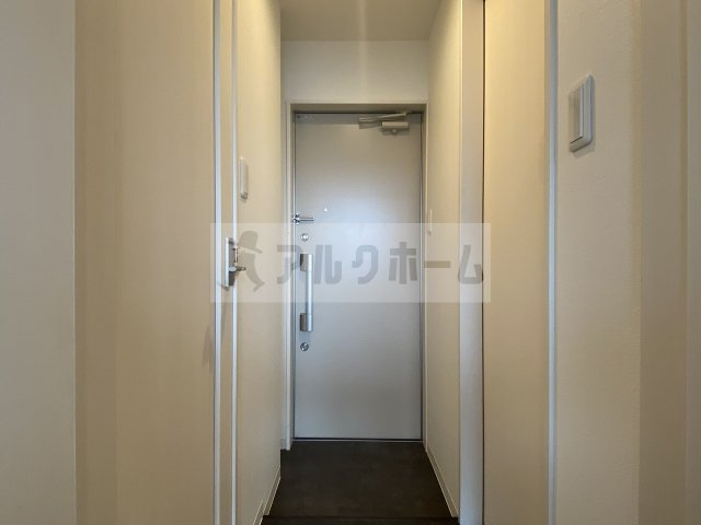 ステラウッド道明寺2の玄関