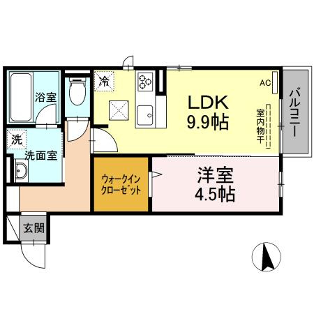 オクトの間取り