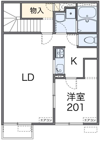 【間取り】 | レオネクスト上之島