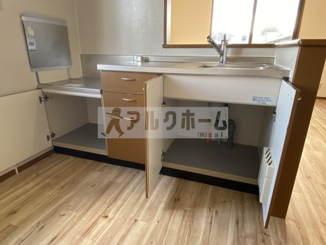 ルミエールA棟のキッチン