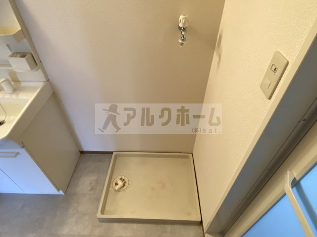 ルミエールA棟の洗面所