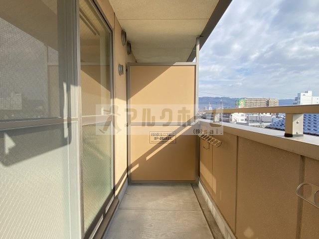 モアナコートのバルコニー