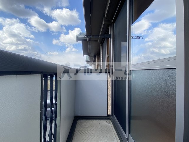 ボナールBのバルコニー