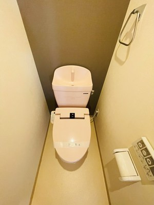 リッツアベニューのトイレ|シンプルで使いやすいトイレです
