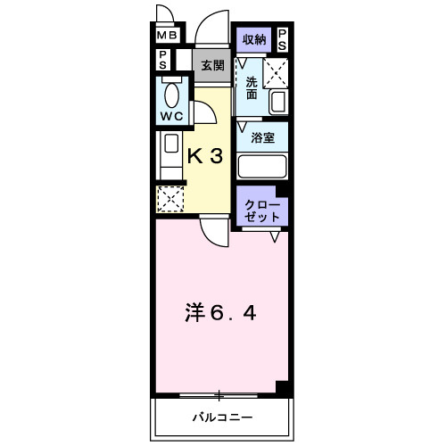 フィオーレ・ガーデンの間取り