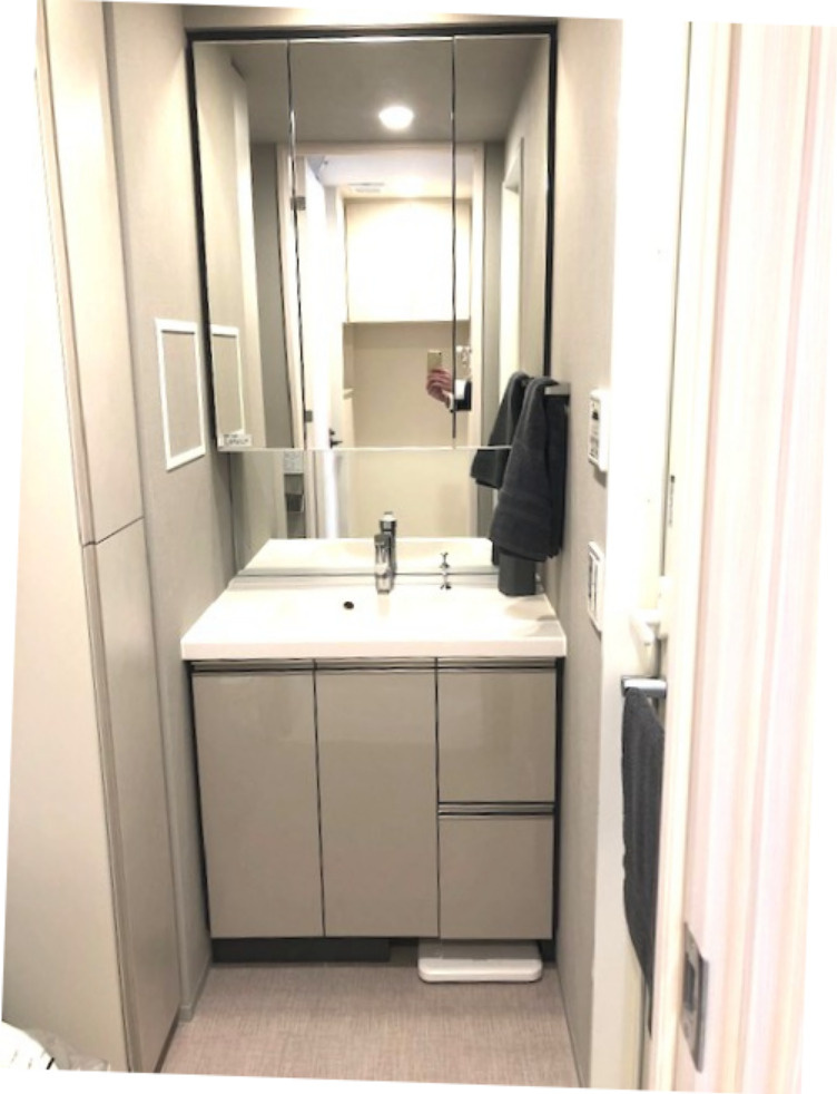 ルフォンプログレ蔵前プレミアの洗面所|モデルルーム