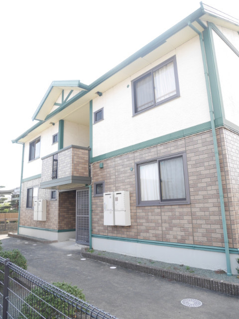 大川市大字幡保のアパートの外観