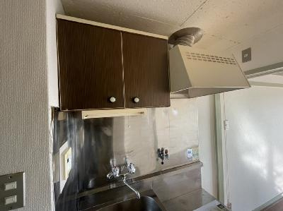 ベルク穂高の内装|キッチン上