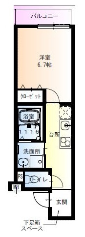 フジパレス今津南の間取り