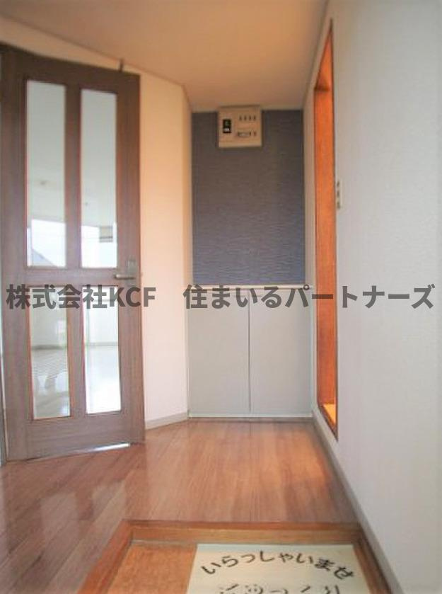 フリーデン安居野Gの玄関|落ち着いた玄関です