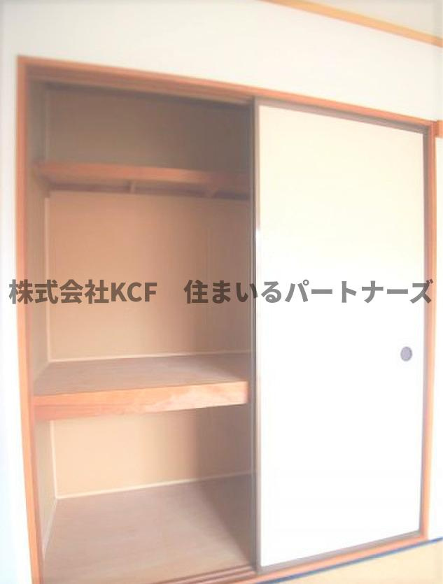 フリーデン安居野Gの収納|大きなスペースがあり、収納には困りません