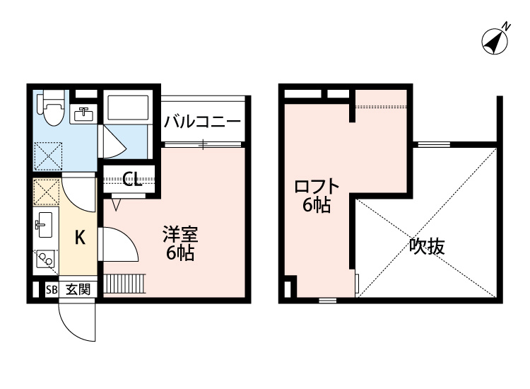 ロワジール東須磨の間取り