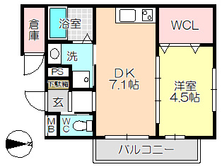 【間取り】 | ホワイトメゾン立花