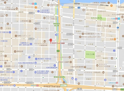 【地図】 | アクアプレイス北浜