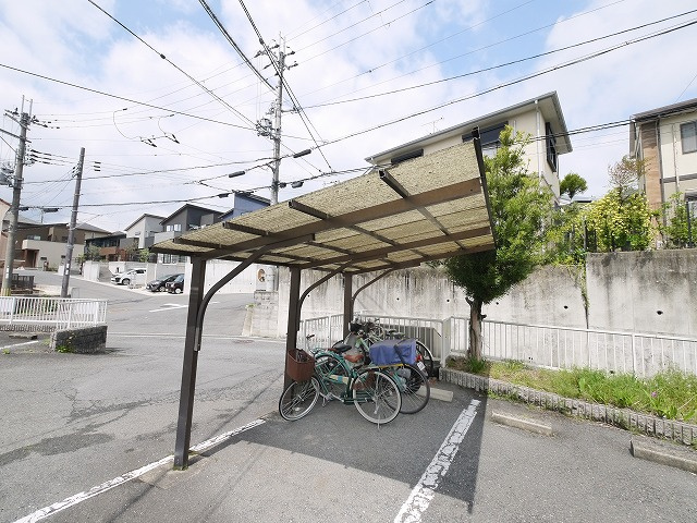 クレセール学園前Ｂ・Ｃのその他共用部分|駐輪場です