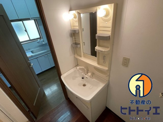 ユノソハイツ龍ケ原の独立洗面台