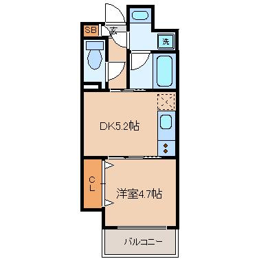 【間取り】 | ソレイユ中崎