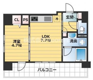【間取り】 | セイワパレス玉造駅前