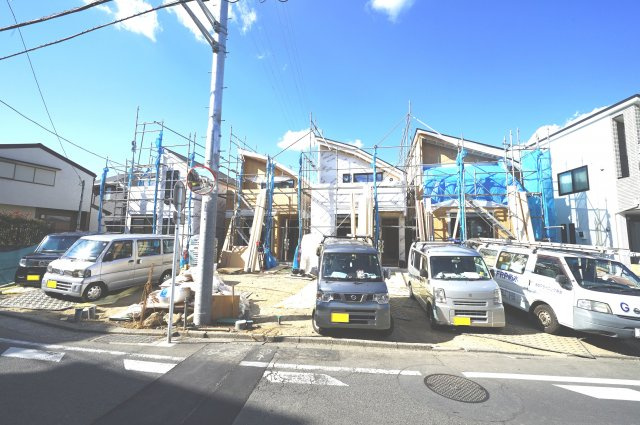 【横浜市南区六ツ川２丁目39-12新築戸建てＢ号棟】★仲介手数料無料★（別所小学校・六ッ川中学校）の外観|南区六ツ川2丁目の新築分譲住宅です。