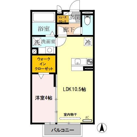 【間取り】 | エスポワールA・T