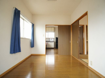 【寝室】 | コーポラ・セゾン | 清潔感のあるきれいな洋間です♪