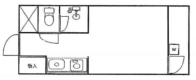 ドミール池袋の間取り