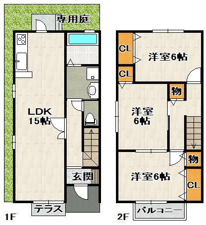ネオ中北の間取り