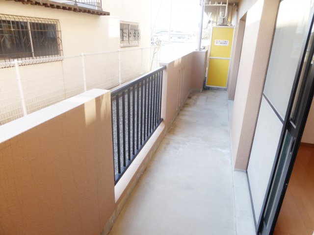 シャンティのバルコニー