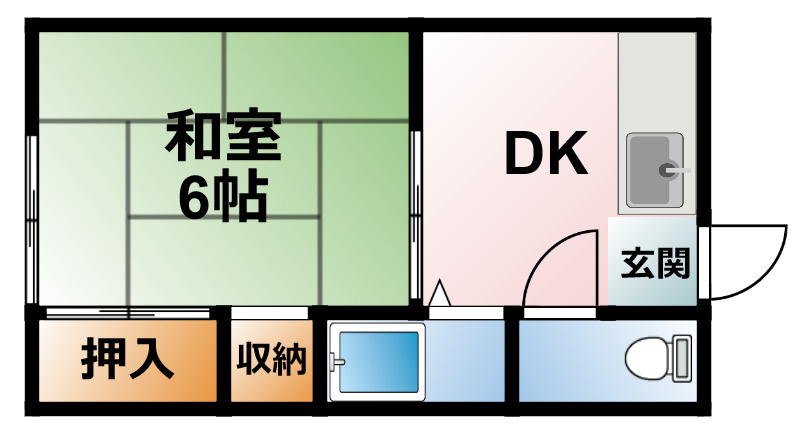 グリーン田中の間取り