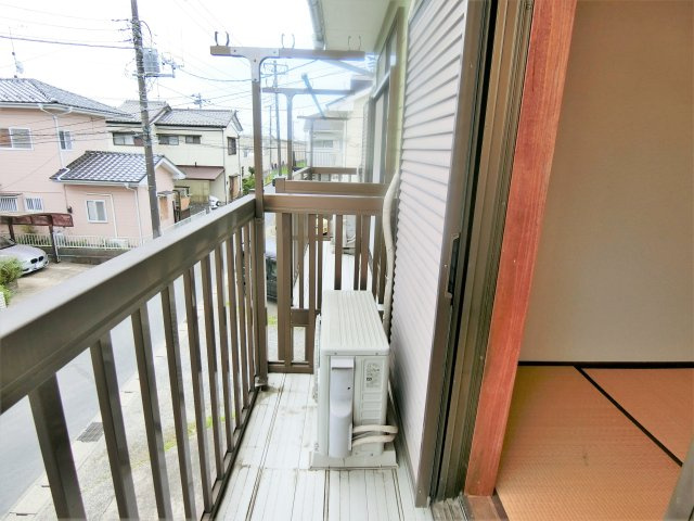 グリーン田中のバルコニー