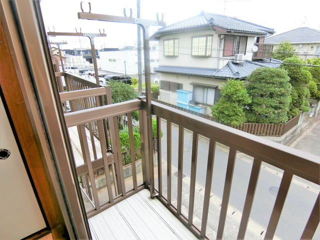 グリーン田中のバルコニー