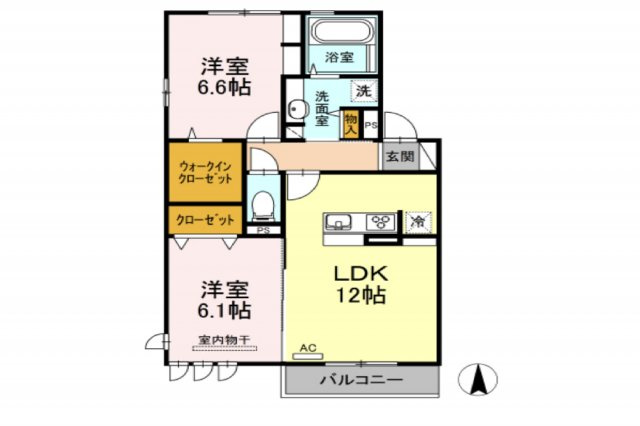 エニシャスの間取り