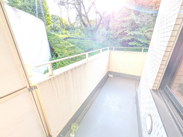 ニューウェルテラス生田のバルコニー