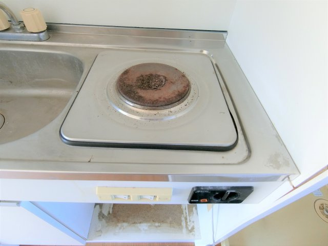 グランディハイツ茂原B棟のキッチン