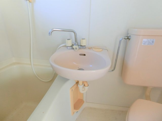 グランディハイツ南吉田B棟の洗面所