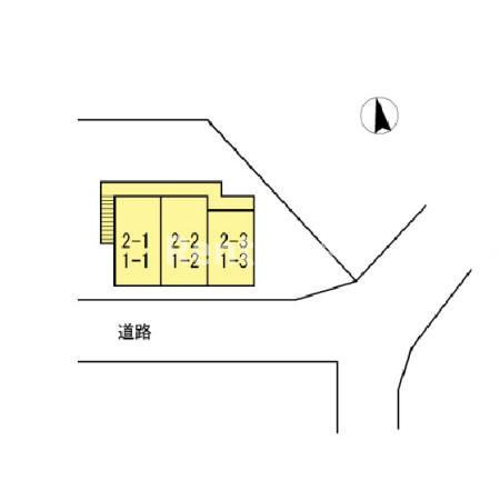 第二コーポ犬飼の駐車場