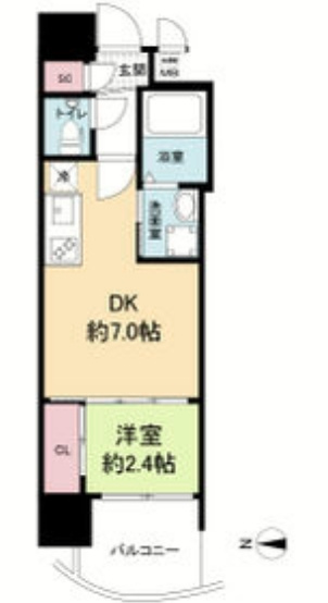 【間取り】 | セレニテ西中島アリア弐番館