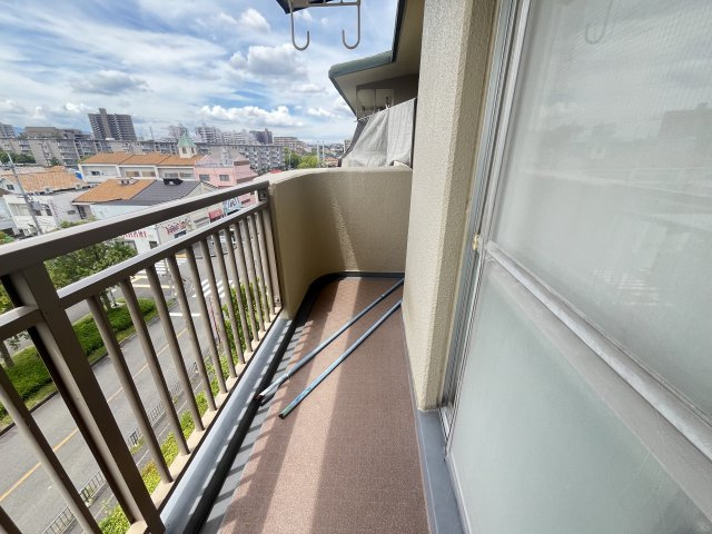 新檜尾台第1次住宅29号棟のバルコニー