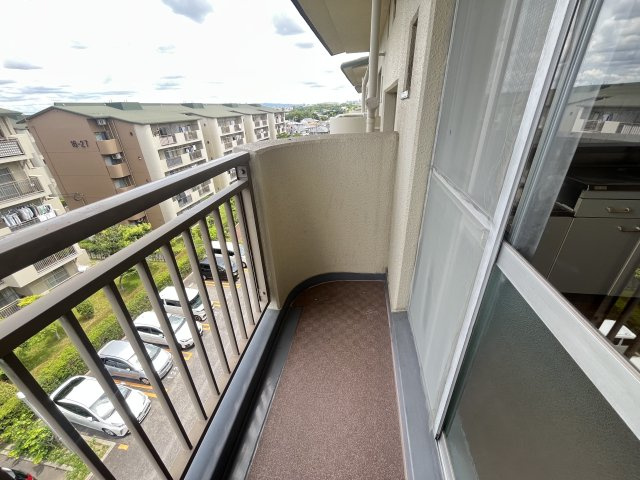 新檜尾台第1次住宅29号棟のバルコニー