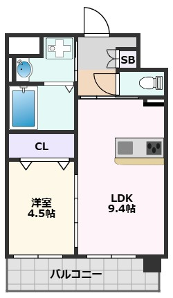 【間取り】 | 第25関根マンション