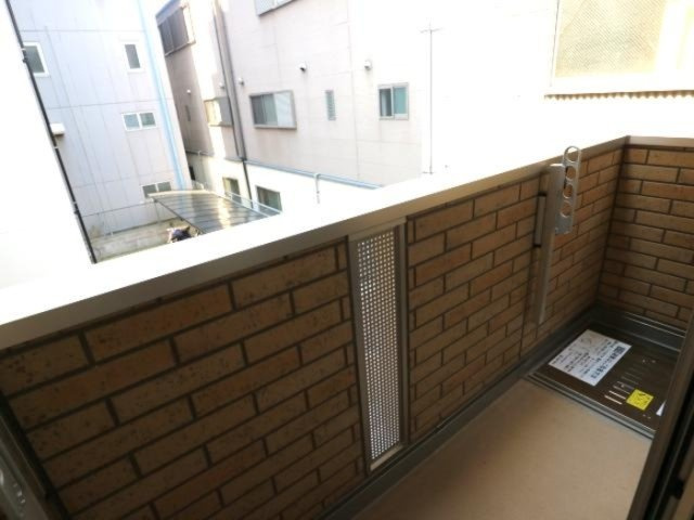 セジュール関目のバルコニー