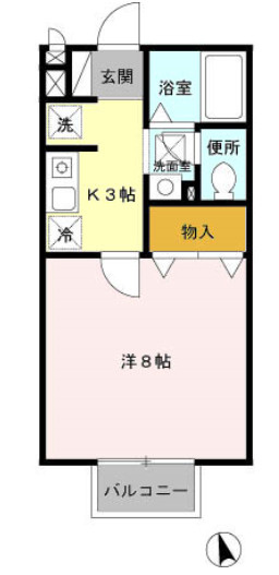 カトルセの間取り