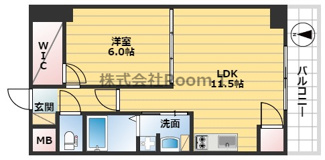【間取り】 | アプリーレ堺筋本町（レジェンドール心斎橋東Ｇ-レジデンス）