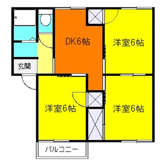 【間取り】 | ロイヤルパレスＡ