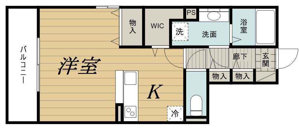 プランドール樹の間取り
